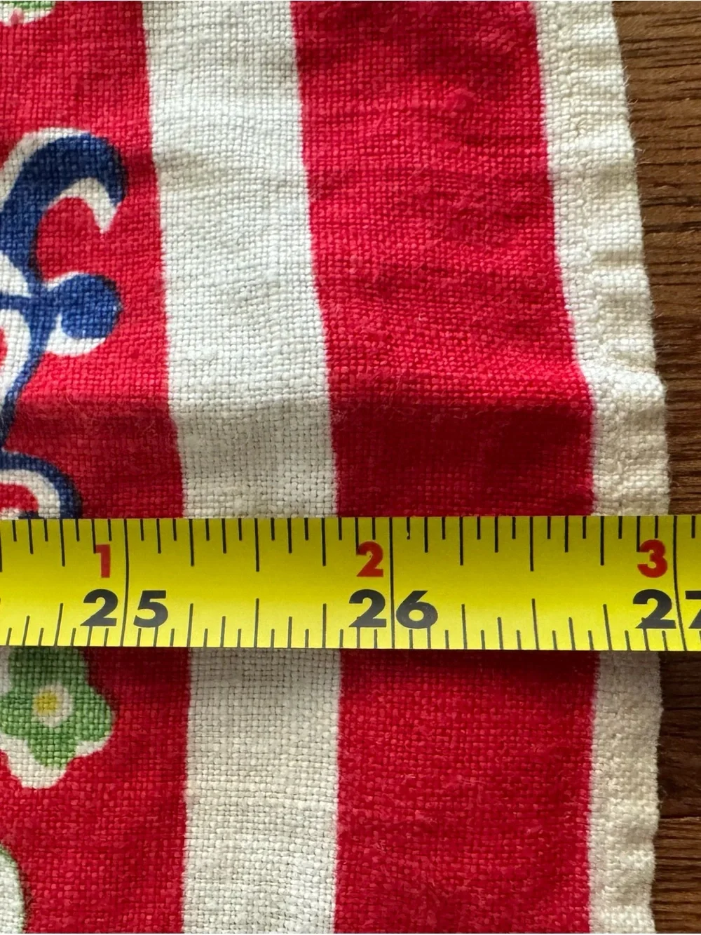 Vintage Carrie Wilson Linen Tea Towel Kaka Swedish Crown Cake Recipe MCM